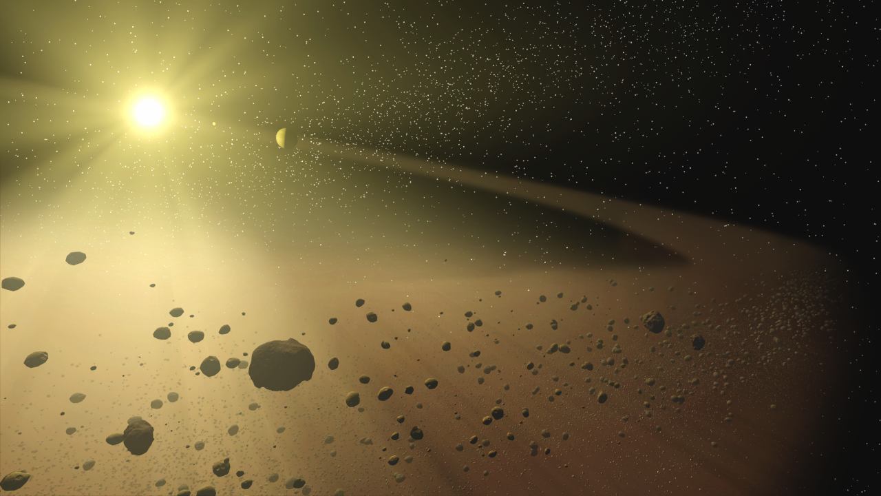 Are the unusual objects around KIC 8462852 a giant swarm of comets or something else? Image Credit: NASA/JPL-Caltech/T. Pyle (SSC)