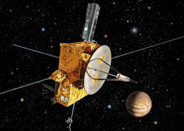As detailed in this artist's concept, Ulysses completed three rendezvous with Jupiter between 1992 and 2008, utilizing the giant planet's gravity to accomplish three passages over the Sun's north and south poles. Image Credit: NASA/ESA, via Joachim Becker/SpaceFacts.de