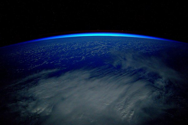 Expressing "gratitude" for the ability to view the Home Planet from aboard the space station, Expedition 45 Commander Scott Kelly recently tweeted this night-time image of the sleeping Earth. Photo Credit: NASA/Scott Kelly/Twitter
