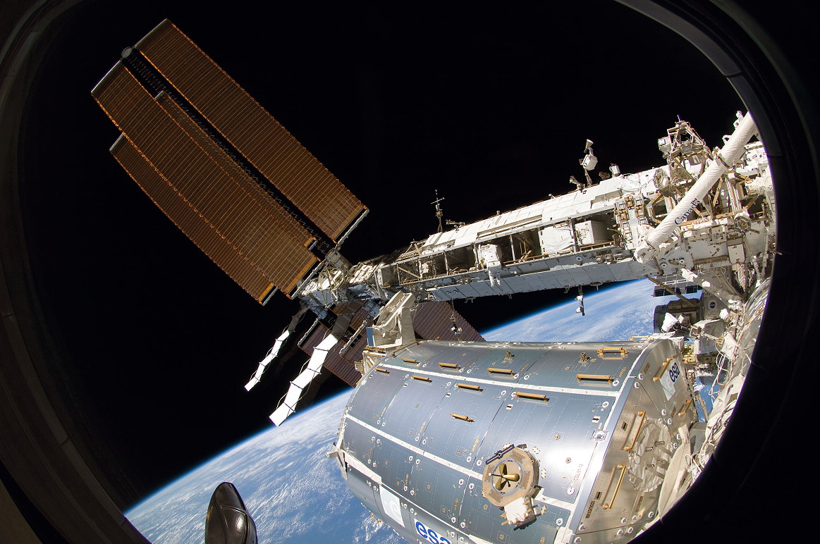 The S-6 truss and its two expansive Solar Array Wings (SAWs) are deployed during the STS-119 shuttle mission in March 2009. “Channel 1B”, one of the two power channels aboard the S-6 truss, is believed to have fallen victim to a power short, which tripped its Direct Current Switching Unit (DCSU). The cause has been traced to the failure of the channel’s Sequential Shunt Unit (SSU), for which a replacement is expected to be launched and installed in 2016. Photo Credit: NASA