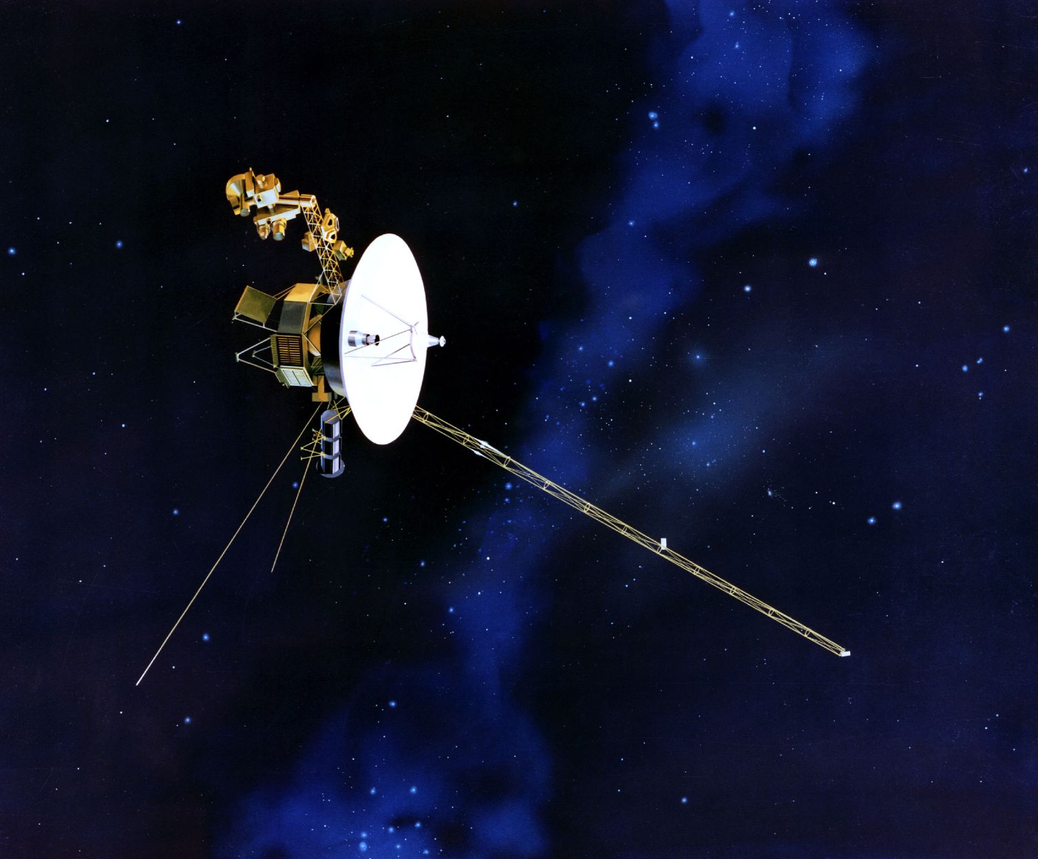 Ever since NASA's Voyager 1 spacecraft had exited the heliosphere and made the passage to interstellar space, scientists had been perplexed by the spacecraft inconsistent measurements of the galactic magnetic field that lies outside of the Sun's magnetosphere. A new study shows that these Inconsistencies are caused by the deflection of the galactic magnetic field lines from the solar one, at the boundary of the heliopause. Image Credit: NASA/JPL-Caltech