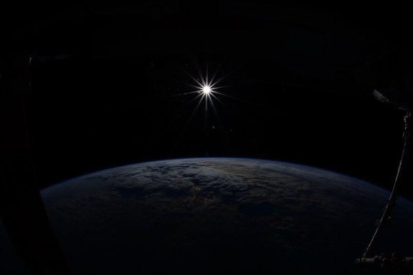 It is not difficult to understand how Kjell Lindgren and his crewmates will miss the view of Earth and its lonely place in the cosmos. Photo Credit: NASA/Twitter/Kjell Lindgren