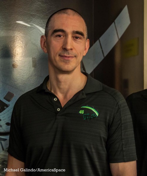 Anatoli Ivanishin, a former Russian Air Force fighter pilot, will be embarking on his second long-duration mission to the International Space Station (ISS). Photo Credit: Michael Galindo/AmericaSpace