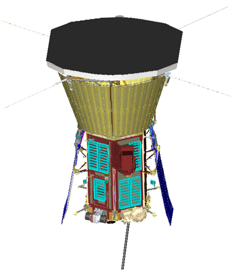 Illustration of the Solar Probe Plus spacecraft. Image Credit: JHU/APL