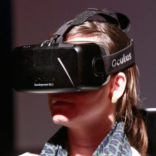 The SpaceVR experience will be available on VR devices such as Oculus Rift and smartphones. Photo Credit: Rebke Klokke (Partij van de Arbeid) - https://www.flickr.com/photos/pvdanl/16293865630/, CC BY 2.0, https://commons.wikimedia.org/w/index.php?curid=38399431