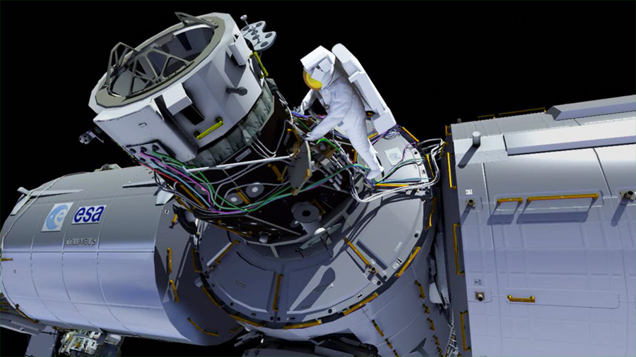 The International Docking Adapter (IDA)-2 was installed onto Pressurized Mating Adapter (PMA)-2, at the forward end of the space station's Harmony node. Image Credit: NASA