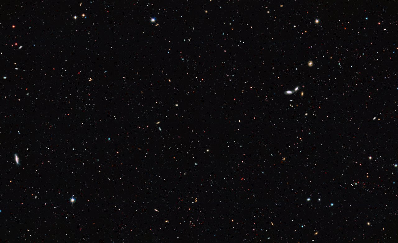 Hubble image of galaxies galaxies visible in the Great Observatories Origins Deep Survey (GOODS), one of the sources of data used in the new study. Photo Credit: NASA/ESA/Hubble