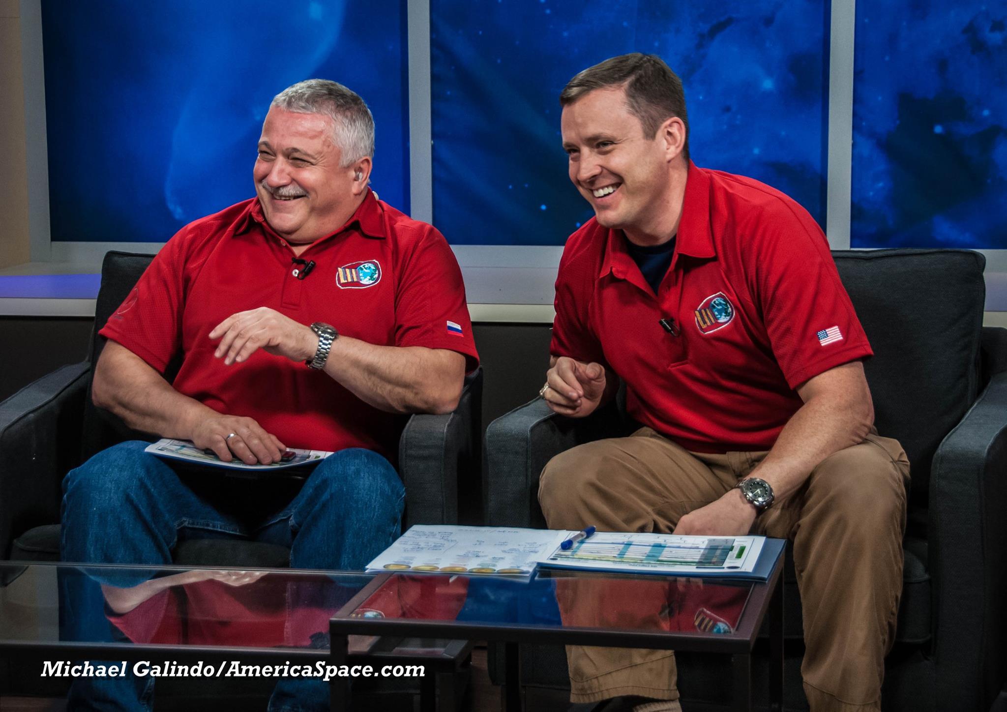 "Like an old married couple" was Jack Fischer's description of the camaraderie between himself and Fyodor Yurchikhin. The pair will launch in March 2017 for a six-month expedition to the International Space Station (ISS). Photo Credit: Michael Galindo/AmericaSpace