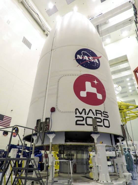 Perserverance Roket Perseverance Rover Hoisted Atop Atlas V Rocket for Launch to Mars NET ...