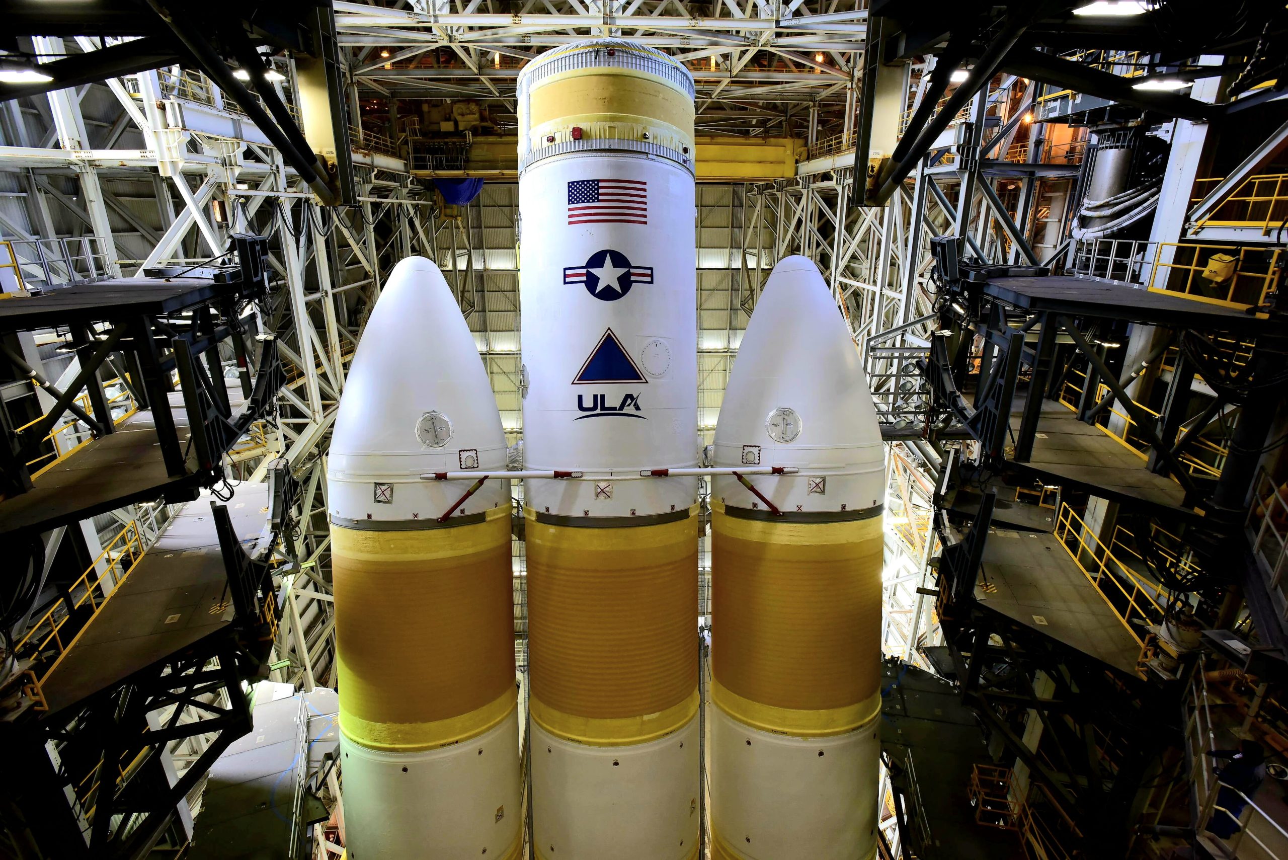 ULA's Next Delta IV Heavy Arrives at Vandenberg Launch Pad for NROL-82  Mission - AmericaSpace