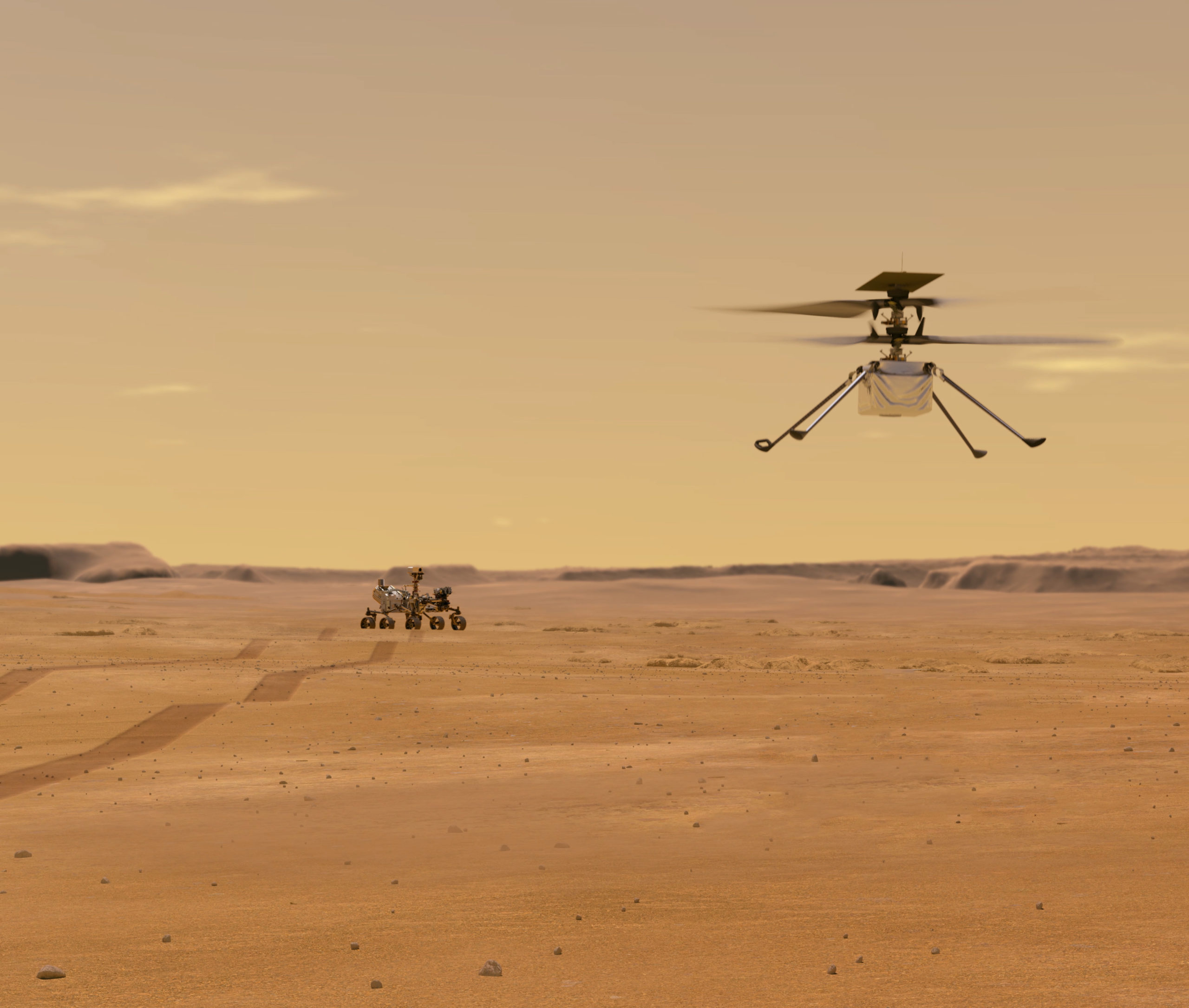 mars drone