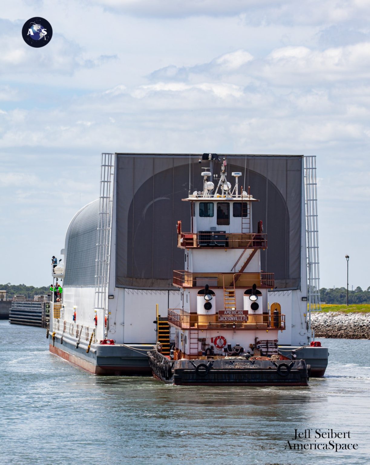 NASA s First SLS Moon Rocket Arrives In Florida For Artemis 1 Launch 