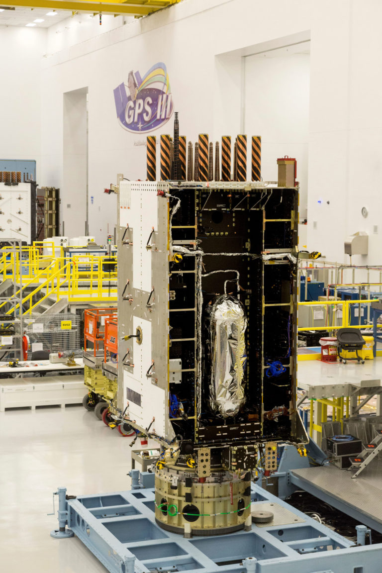 Next GPS Block III Satellite Arrives in Florida, Targets MidJune