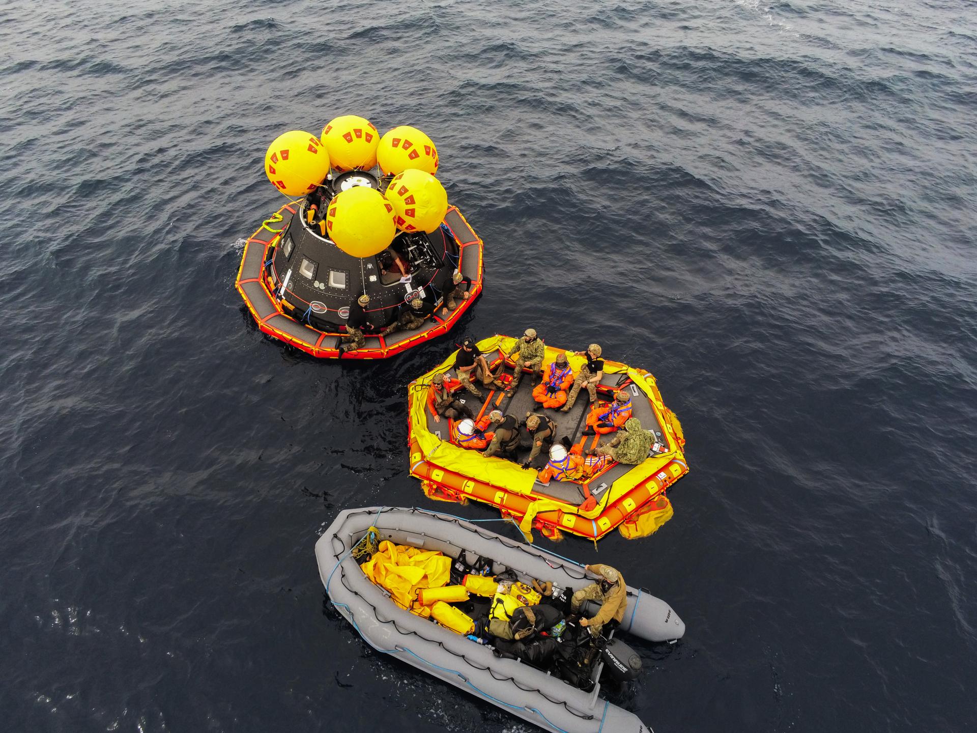 Artemis Recovery Team Ships Out for Splashdown Rehearsal